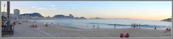 Copacabana beach Rio de Janeiro