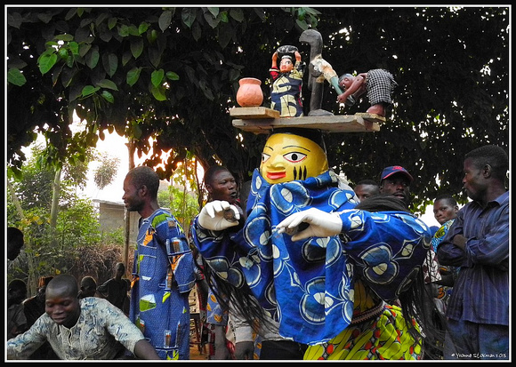 Yoruba mask dance