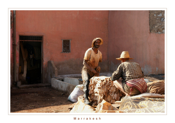 Marrakech leerlooierij