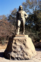 Het standbeeld van Livingstone
