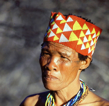 Bushmannen vrouw
